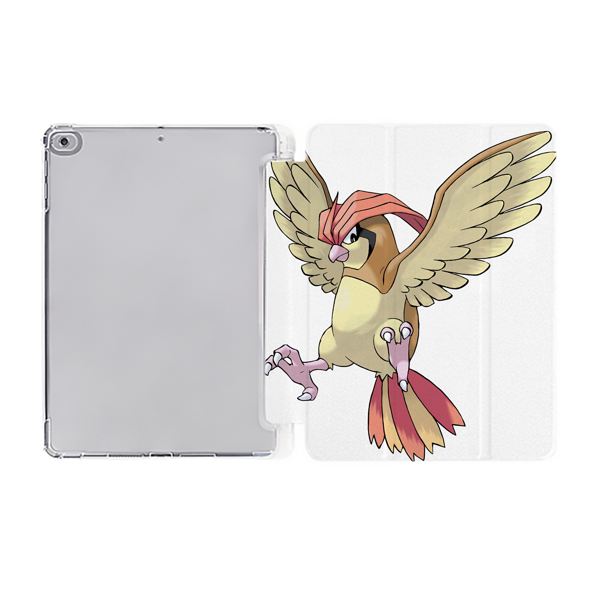 （画像用） ポケットモンスター Pokémon IPad ケース ペン収納付き 三つ折りスタンド PUレザー×シリコン 対応機種9.5/10.5/10.9インチ